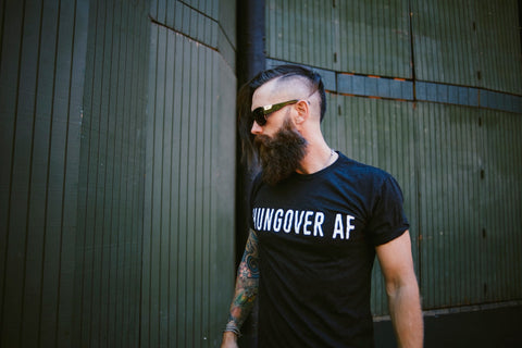 HUNGOVER AF UNISEX TEE--LAST CHANCE!! $9.99